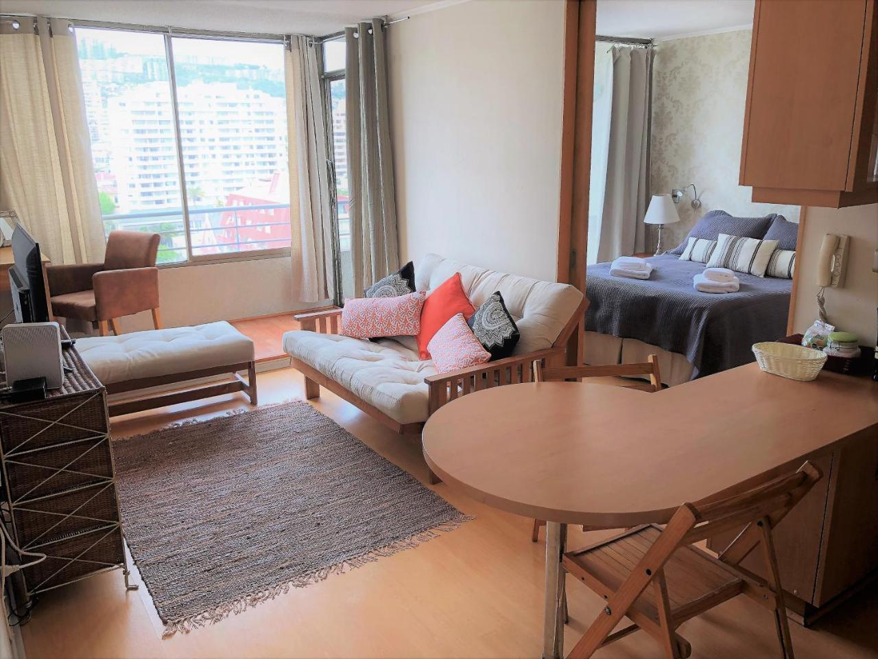 ビニャ・デル・マール1201 Departamento Vs Centro Vinaアパートメント エクステリア 写真